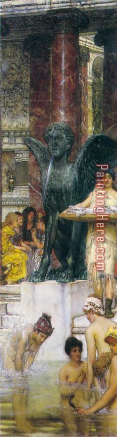 Sir Lawrence Alma-Tadema A Bath (an Antique Custom)